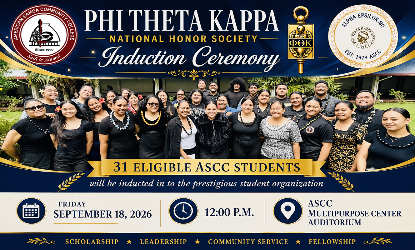 PTK Induction Fall 2026